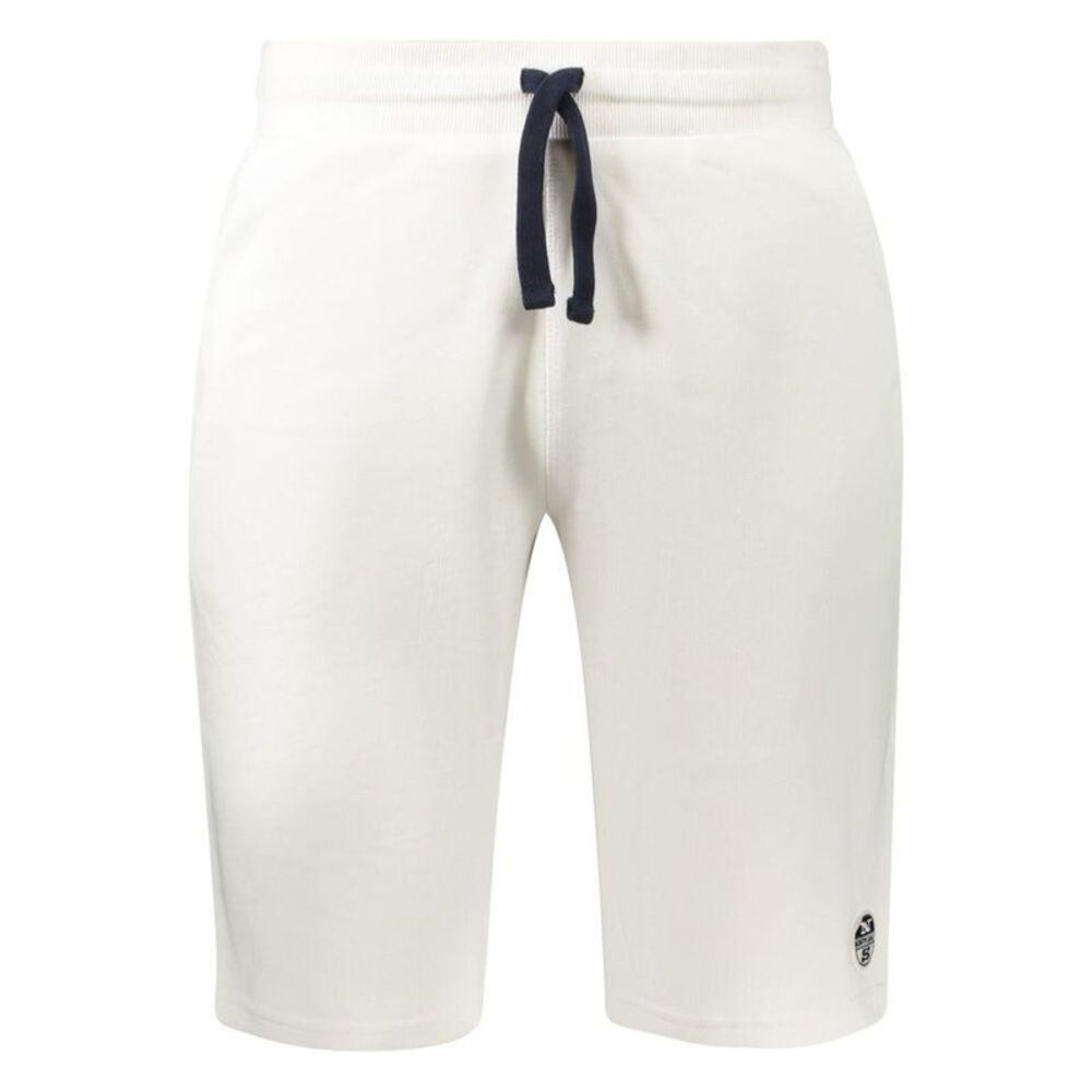 North Sails Cotton Sweatpant with Elastic Waistband and Pockets Men White
